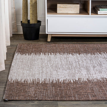 Tavira Modern Strie' Indoor/outdoor Area Rug